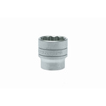 Teng Tools 1/2 in Drive 32mm Standard Socket, 12 point, 43 mm Overall Length