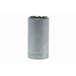 Teng Tools 1/2 in Drive 32mm Deep Socket, 12 point, 79 mm Overall Length