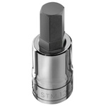 Facom 1/2 in Drive Bit Socket, Hex Bit, 19mm, 60 mm Overall Length