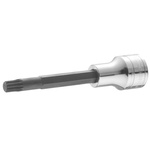 Facom 1/2 in Drive Bit Socket, XZN Spline Bit, M10, 120 mm Overall Length