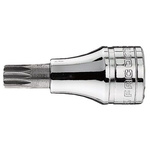 Facom 1/2 in Drive Bit Socket, XZN Spline Bit, M6, 60 mm Overall Length