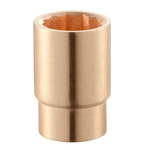 Facom 3/4 in Drive 21mm Standard Socket, 12 point, 55 mm Overall Length
