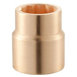 Facom 1 in Drive 30mm Standard Socket, 12 point, 60 mm Overall Length
