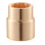Facom 1 in Drive 60mm Standard Socket, 12 point, 85 mm Overall Length
