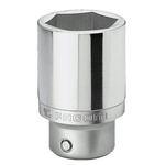Facom 3/4 in Drive 24mm Deep Socket, 6 point, 90 mm Overall Length