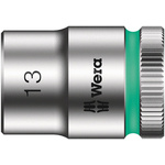 Wera 3/8 in Drive 29mm Standard Socket, 6 point, 96 mm Overall Length