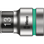 Wera 1/2 in Drive 37mm Standard Socket, 6 point, 105 mm Overall Length