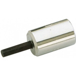 SAM 1/4 in Drive Bit Socket, Pozidriv Bit, PZ1, 31 mm Overall Length