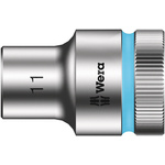 Wera 1/2 in Drive 11mm Standard Socket, 6 point, 37 mm Overall Length