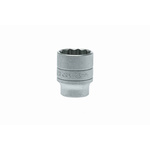Teng Tools 1/2 in Drive 26mm Standard Socket, 12 point, 40 mm Overall Length