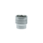 Teng Tools 1/2 in Drive 32mm Standard Socket, 6 point, 43 mm Overall Length