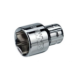 SAM 1/4 in Drive 13mm Pass Through Socket, 6 point