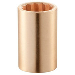 Facom 1/2 in Drive 27mm Standard Socket, 12 point, 46 mm Overall Length