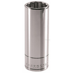 Facom 1/2 in Drive 1 1/4in Deep Socket, 12 point, 82.2 mm Overall Length