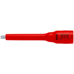 Knipex 3/8 in Drive 3/8in Insulated Bit Socket, Torx Bit, TX30, 123 mm Overall Length
