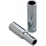 SAM 7/8 in Drive 27mm Deep Socket, 12 point, 82 mm Overall Length