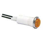 Arcolectric Orange neon Indicator, Lead Wires Termination, 230 V ac, 12.7mm Mounting Hole Size