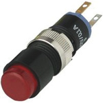 EAO Red Indicator, Solder Termination, 2.2 V dc, 8mm Mounting Hole Size