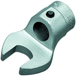 Gedore 8791 Series Square Spanner Head, 13 mm, Chrome Finish