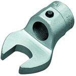 Gedore 8791 Series Open Ended Insert Spanner Head, 16 mm, Chrome Finish