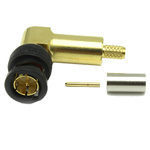 COAX Connectors 75Ω Right Angle Cable Mount BNC Connector, Plug