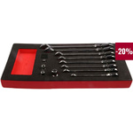 RS PRO 12-Piece Spanner Set, 8 → 19 mm, Steel