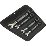 Wera Joker 6001 Series 4-Piece Spanner Set, 7/16 → 3/4 in