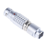 Lemo Solder Connector, 3 Contacts, Cable Mount, IP50