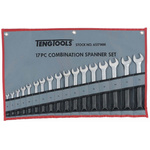 Teng Tools 17-Piece Spanner Set, 6 → 22 mm, Chrome Vanadium