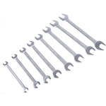 Teng Tools 8-Piece Spanner Set, 6 → 22 mm, Chrome Vanadium