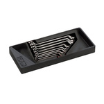 SAM 9-Piece Spanner Set, 6 x 7 → 21 x 23 mm, Chrome Vanadium Steel