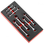 Facom MODM.64J7 Series 13-Piece Combination Ratchet Spanner Set, 6 → 19 mm