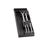 Facom MOD.43 Series 5-Piece Spanner Set, 7x9 mm, 8x10 mm, 11x13 mm, 12x14 mm, 17x19 mm