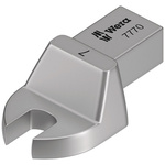 Wera 7770 Series Series Open Ended Insert Spanner Insert, 39 mm, 9 x 12mm Insert