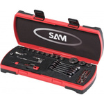 SAM CP Series 54-Piece Spanner Set, 1/4, Chrome Vanadium