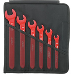 STAHLWILLE 12160/6 VDE Series 6-Piece Spanner Set, 10, 13, 14, 17, 19, 22, Chrome Alloy Steel, VDE/1000V