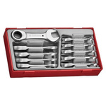 Teng Tools 10-Piece Spanner Set, 10 mm, 11 mm, 12 mm, 13 mm, 14 mm, 15 mm, 16 mm, 17 mm, 18 mm, 19 mm