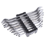 Bahco 6M Series 8-Piece Spanner Set, 6 x 7 → 20 x 22 mm, Vanadium Extra Steel