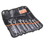 Bahco 111Z Series 8-Piece Spanner Set, 7/16 → 7/8 in, Vanadium Steel