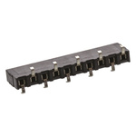 TE Connectivity, AMPMODU HV100 2.54mm Pitch 10 Way 1 Row Straight PCB Socket, Surface Mount, Solder Termination