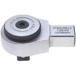 STAHLWILLE Reversible Ratchet Insert, 1/2 in, 14 x 18 Insert, Chrome Finish