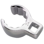 STAHLWILLE 440A Series Crow Foot Spanner Head, 1 in, 3/8in Insert, Chrome Finish