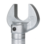 Gedore 8791 Series Open Ended Insert Spanner Head, 30 mm, 16mm Insert, Chrome Finish