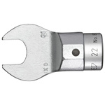 Gedore 8795 Series Spanner Spanner Head, 27 mm, 27 x 12mm Insert, Chrome Finish