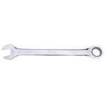 RS PRO Combination Ratchet Spanner, 19mm, Metric, Double Ended, 250 mm Overall
