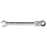 RS PRO Combination Ratchet Spanner, 13mm, Metric, Double Ended, 180 mm Overall