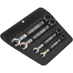 Wera Joker 6001 Series 4-Piece Spanner Set, 10 → 19 mm