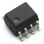 Broadcom, HCPL-0630-500E AC/DC Input Transistor Output Dual Optocoupler, Surface Mount, 8-Pin SO