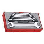 Teng Tools 8-Piece Spanner Set, 6 → 22 mm, Chrome Vanadium