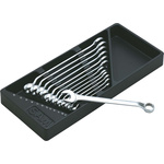 SAM 12-Piece Combination Spanner Set, 8 → 22 mm, Chrome Vanadium Steel